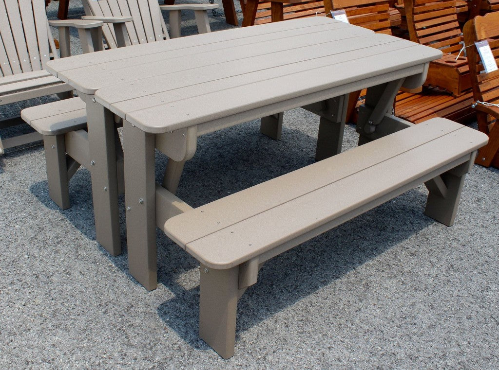 Poly 5′ Table Bench