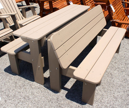 Poly 5′ Table Bench