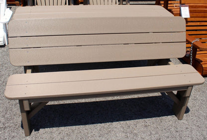 Poly 5′ Table Bench