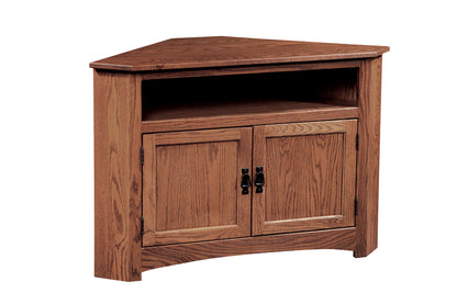 Lancaster Mission 44” Corner TV Stand