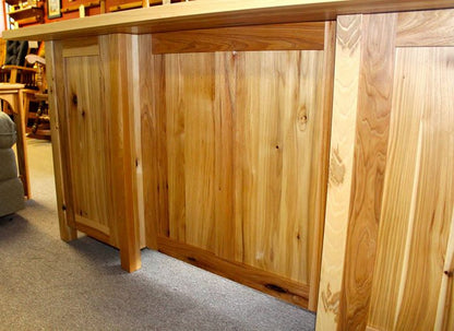 60" Coventry Executive Desk in Rustic Hickory