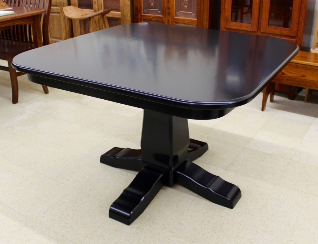 Post Mission Single Pedestal Table