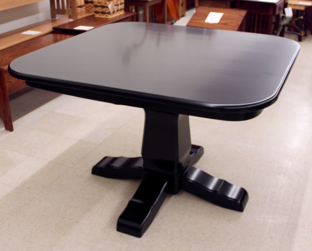 Post Mission Single Pedestal Table