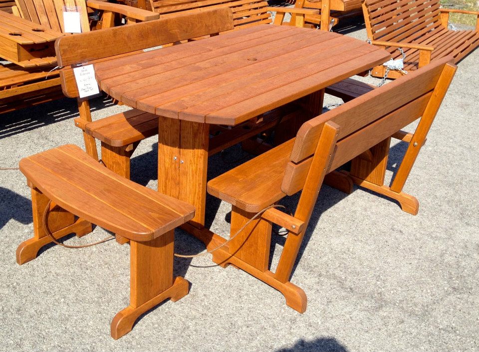 Five Piece Picnic Table Set