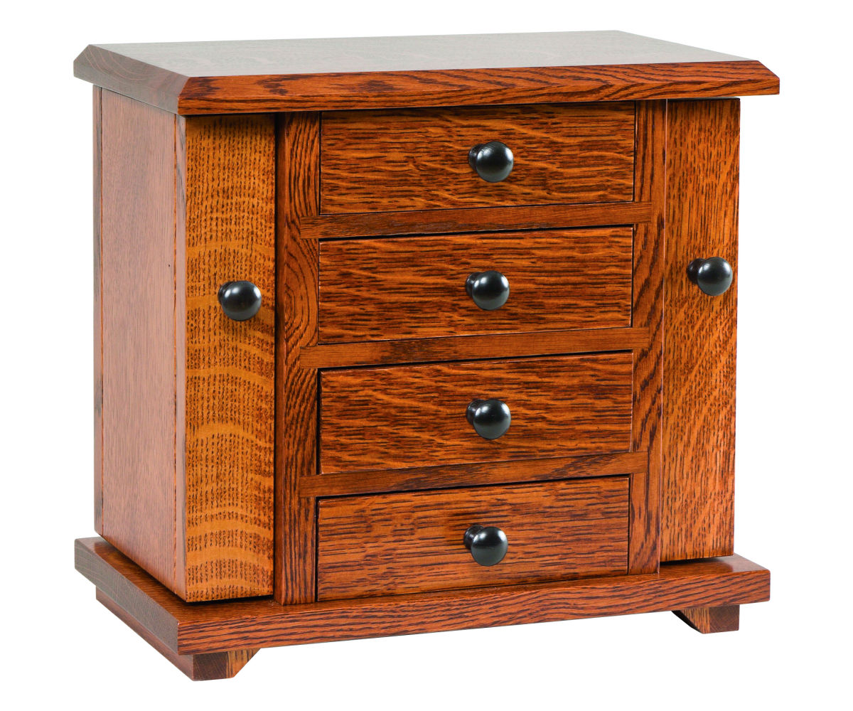 Dresser Top Jewelry Cabinet