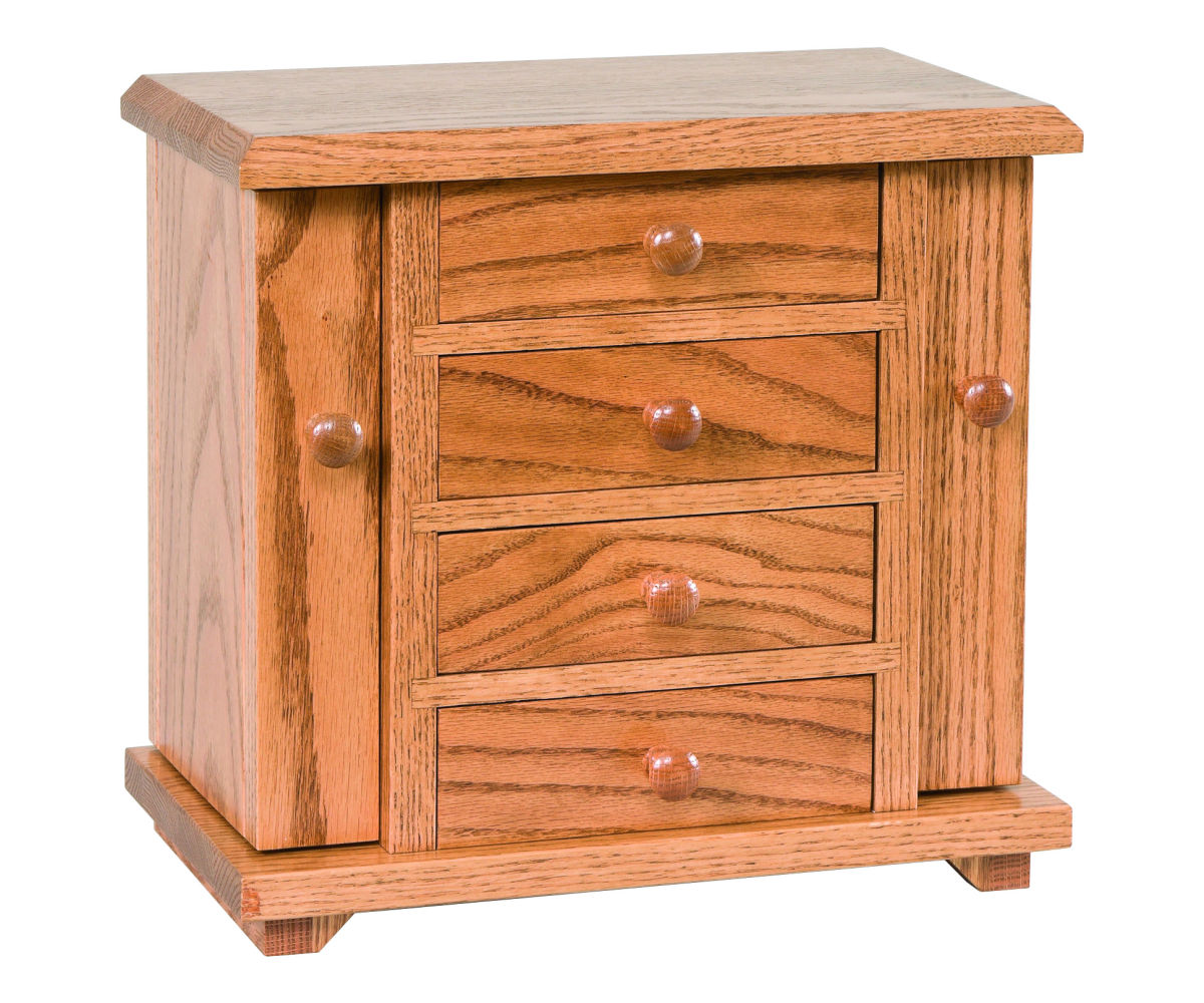 Dresser Top Jewelry Cabinet