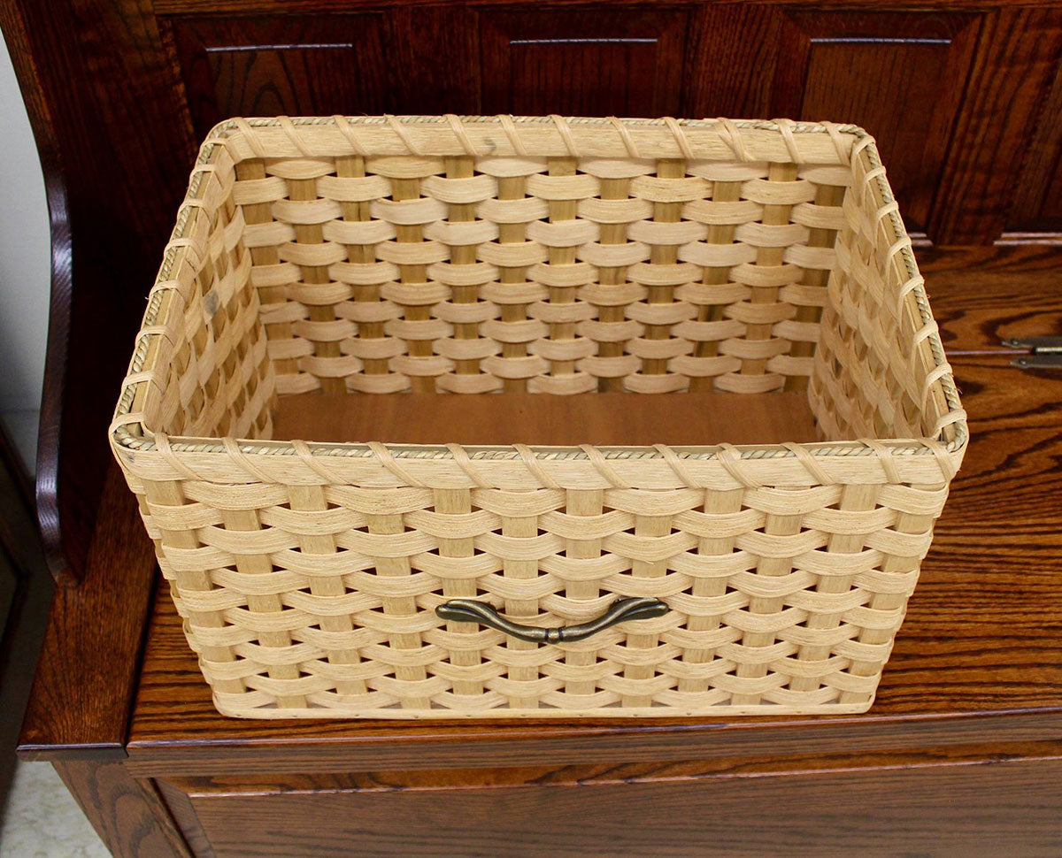 42" Basket Top Hall Seat