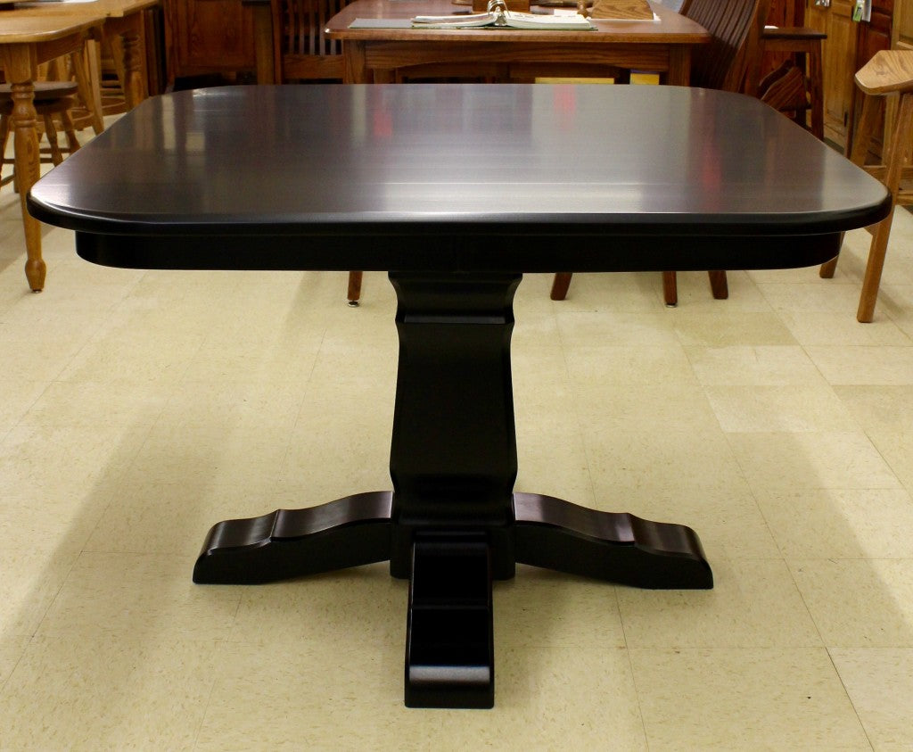 Post Mission Single Pedestal Table