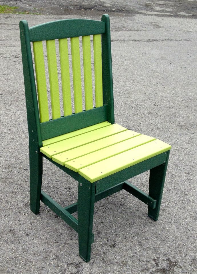 Poly Oval Picnic Table Set with Chairs