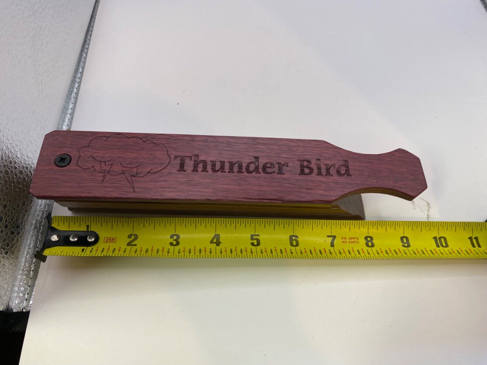 Wooden Amish Crafted Limited "Thunder Bird" Turkey Box Call - 2024, New!