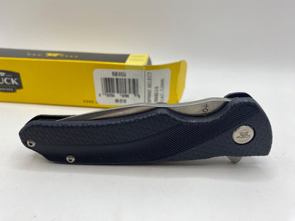 Buck USA 840 Sprint Select Folding Knife with Pocket Clip, Blue - New In Box