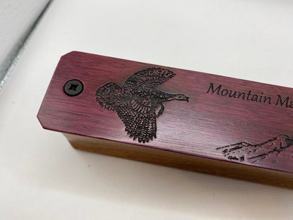 Genuinely Amish Crafted "Mountain Mama" Turkey Box Call - New, Unused! Wooden!