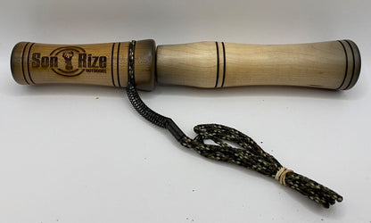 Wooden Amish Crafted Son Rize Buck / Deer Grunt Call - All Wood, Deep Sound!