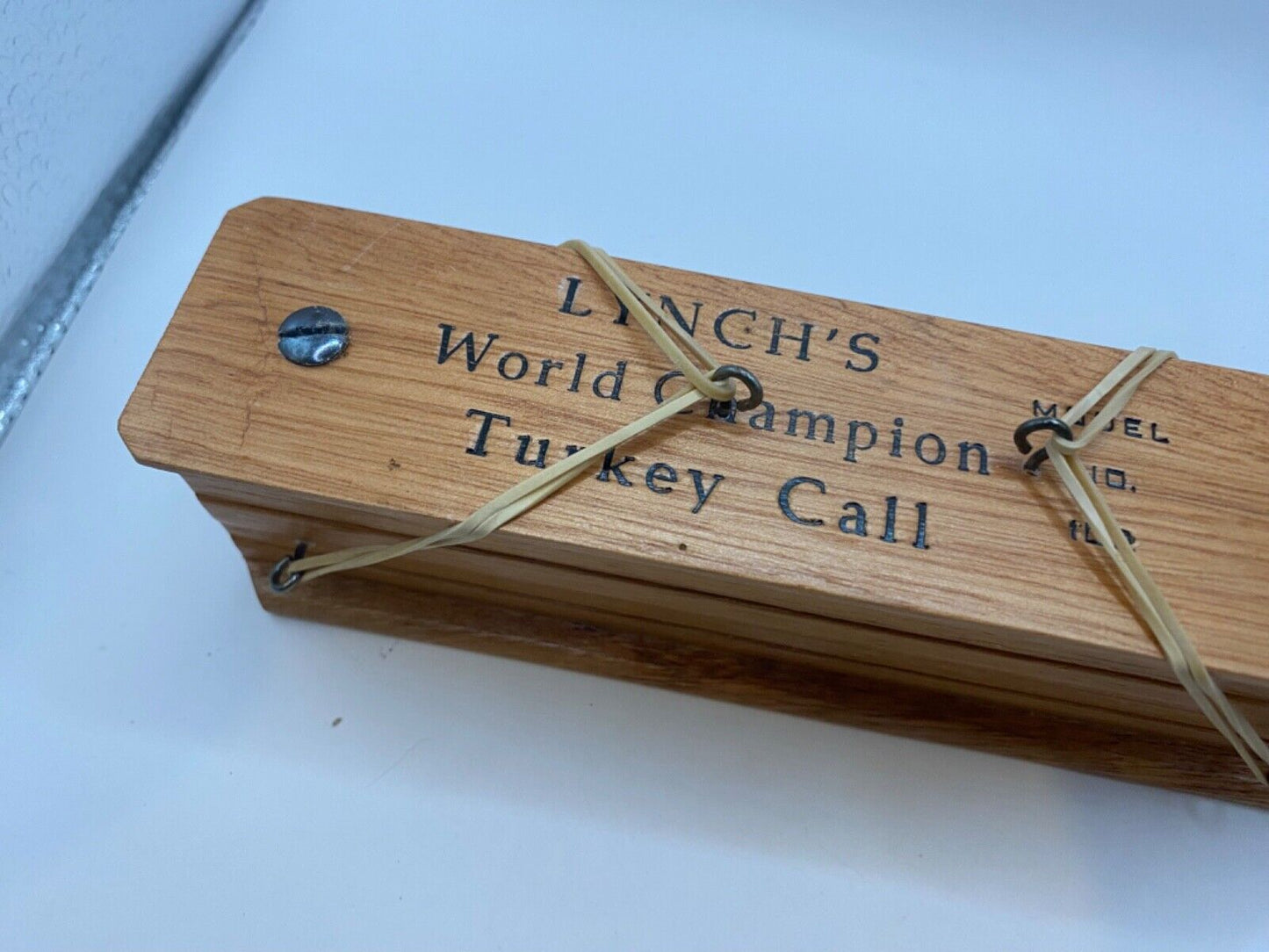 Wooden Amish Crafted Limited "Lynch's Champion" Turkey Box Call - 2024, New!