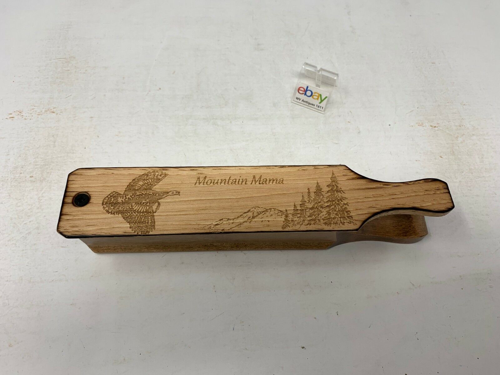 Genuinely Amish Crafted "Mountain Mama" Turkey Box Call - New, Unused! Wooden!