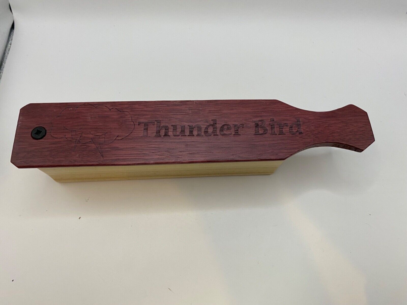 Wooden Amish Crafted Limited "Thunder Bird" Turkey Box Call - 2024, New!