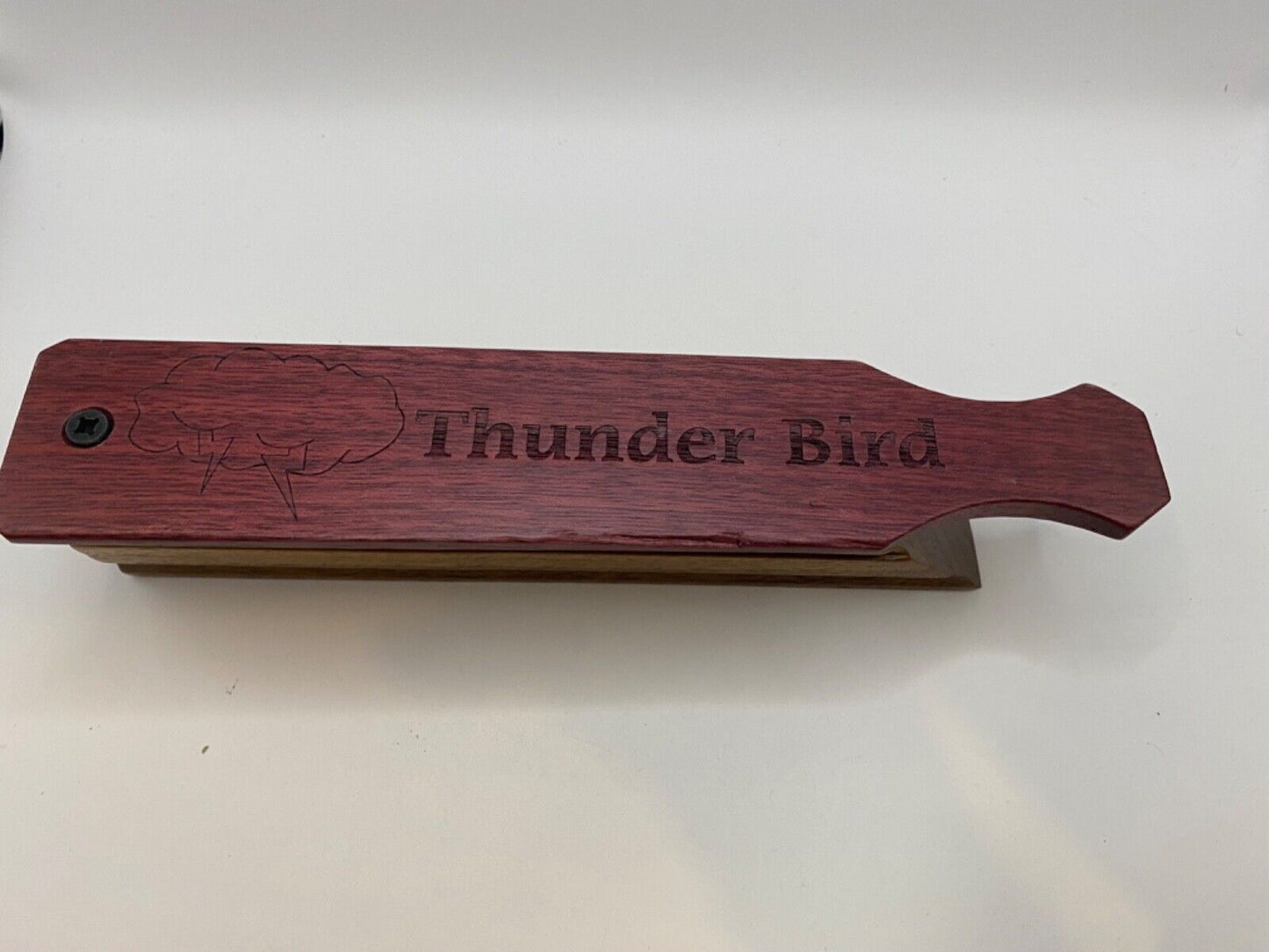 Wooden Amish Crafted Limited "Thunder Bird" Turkey Box Call - 2024, New!