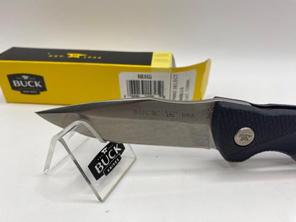 Buck USA 840 Sprint Select Folding Knife with Pocket Clip, Blue - New In Box