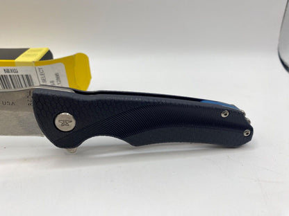 Buck USA 840 Sprint Select Folding Knife with Pocket Clip, Blue - New In Box