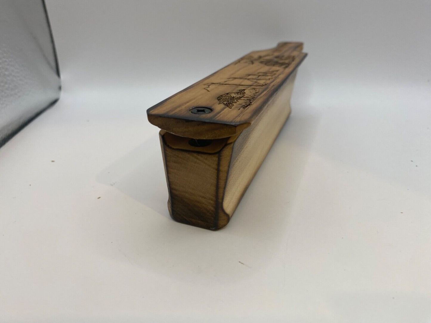 Genuinely Amish Crafted "Old Faithful" Turkey Box Call - New, Unused! Wooden!