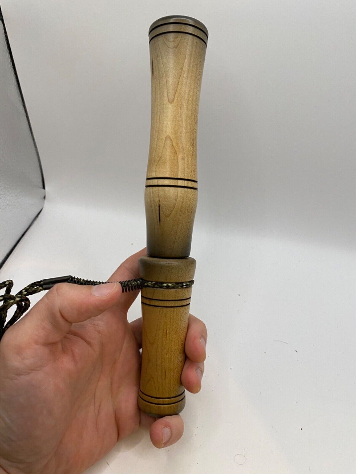 Wooden Amish Crafted Son Rize Buck / Deer Grunt Call - All Wood, Deep Sound!