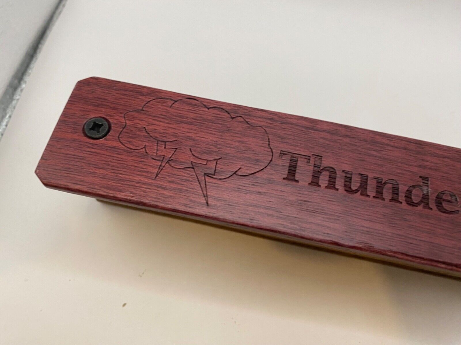 Wooden Amish Crafted Limited "Thunder Bird" Turkey Box Call - 2024, New!