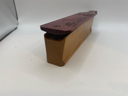 Genuinely Amish Crafted "Old Faithful" Turkey Box Call - New, Unused! Wooden!