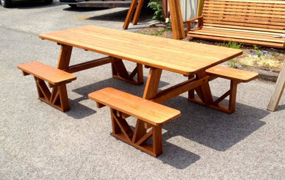 7' Walk-In Picnic Table