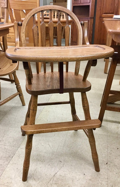 Arrow Back High Chair