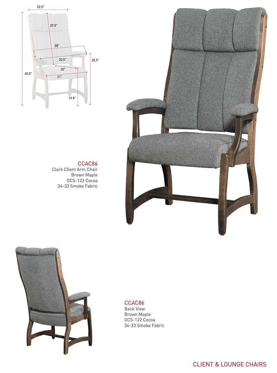 Clark Client Arm Chair