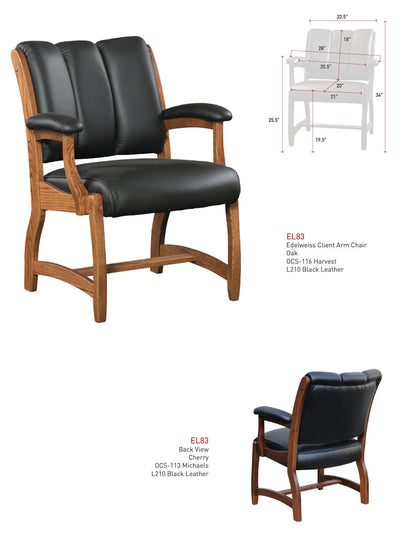 Edelweiss Client Arm Chair