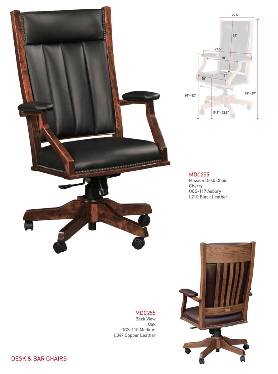 Mission Desk Chair