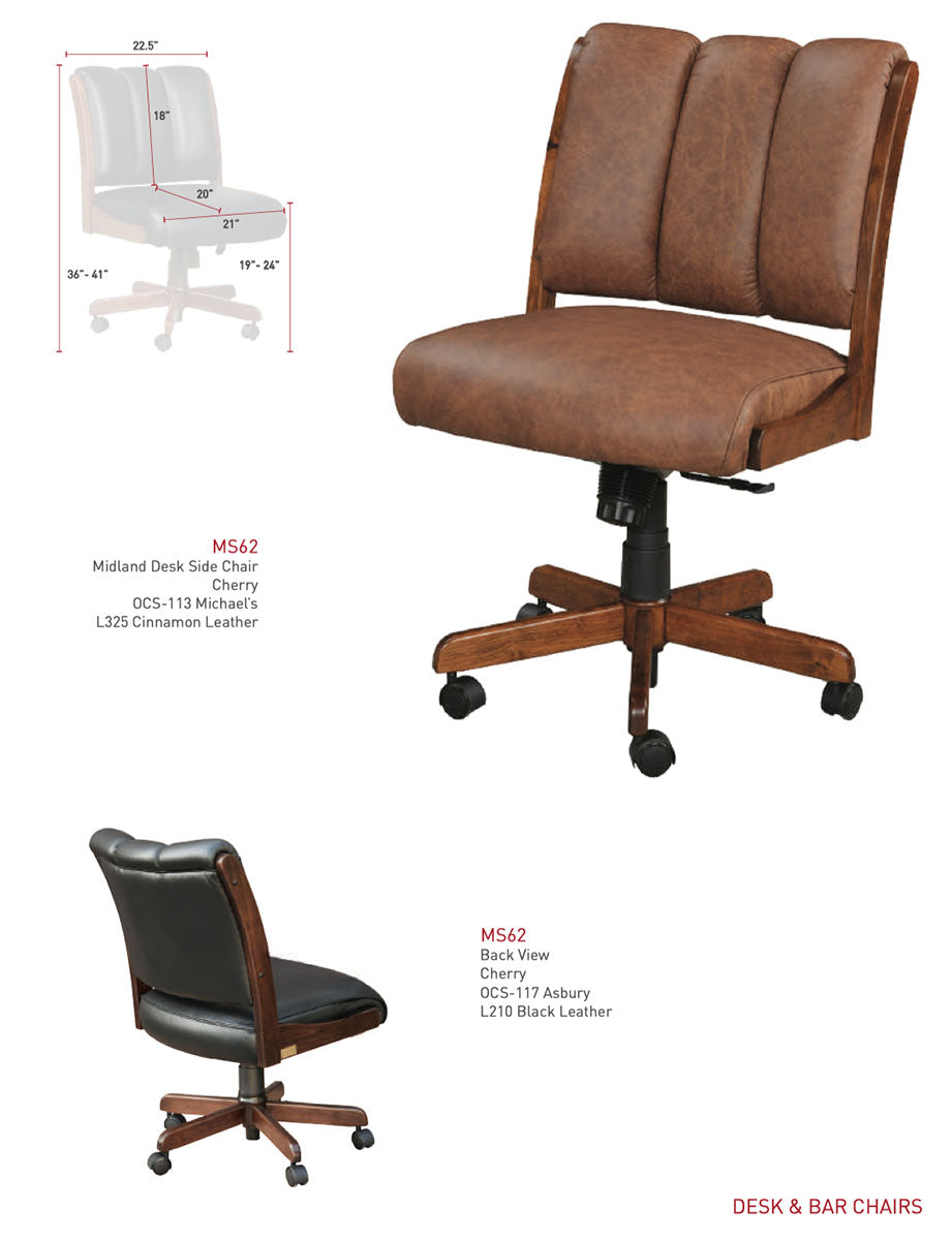 Midland Desk Chair without Arms