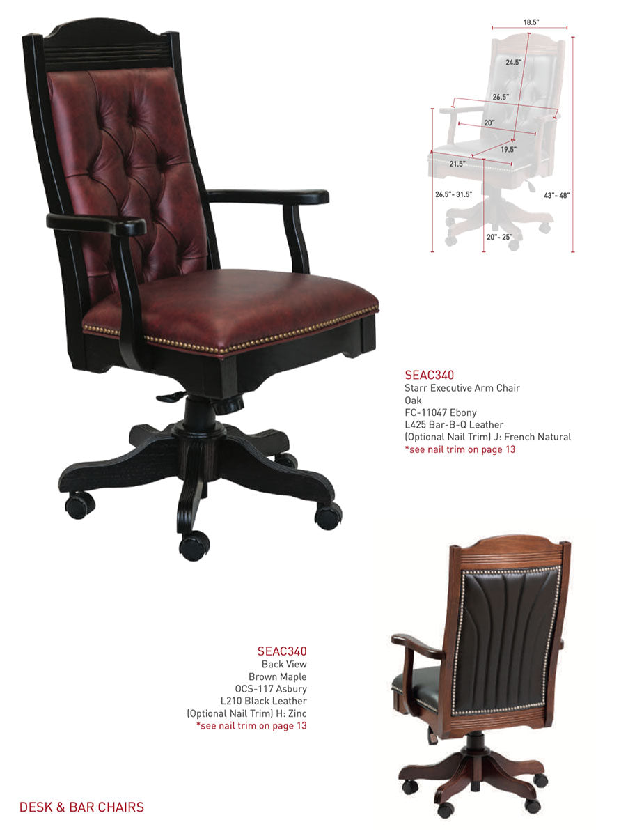 Starr Executive Arm Chair