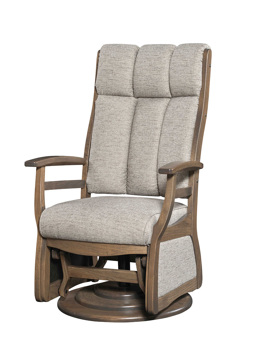 Sierra High Back Swivel Glider