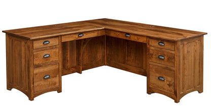 Lancaster Mission 70" L Corner Desk