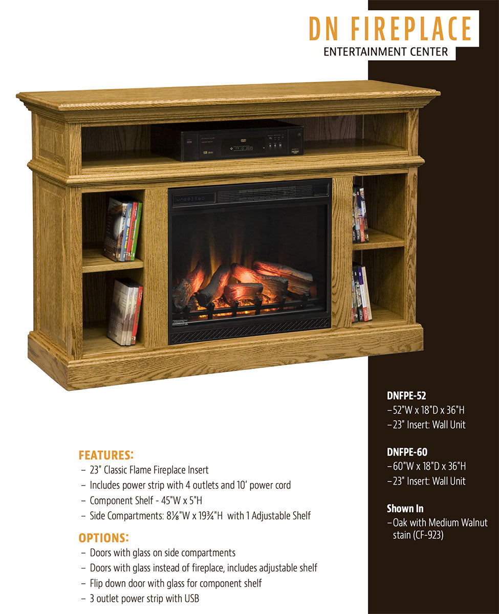 DN Fireplace Entertainment Center