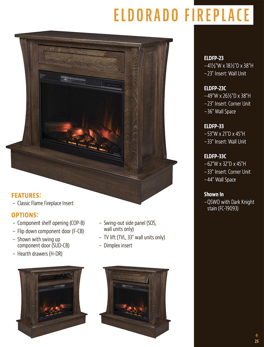 Eldorado Wall Fireplace