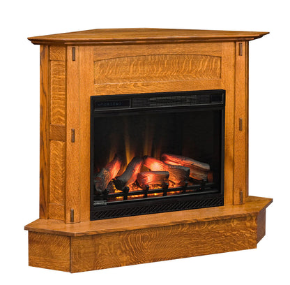 Modesto Corner Fireplace