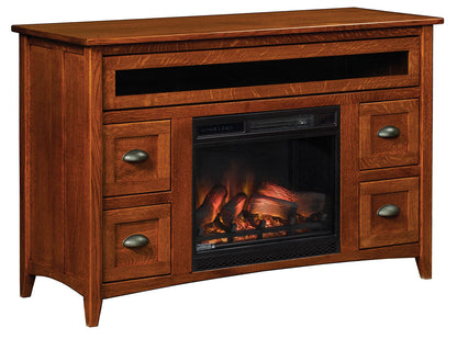 Monroe Fireplace Entertainment Center