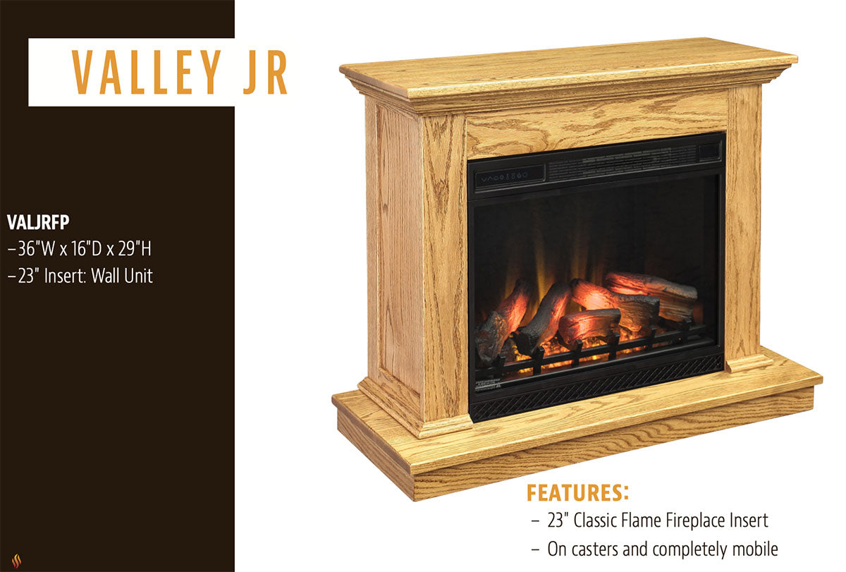 Valley JR 36 Wall Fireplace