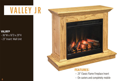 Valley JR 36 Wall Fireplace