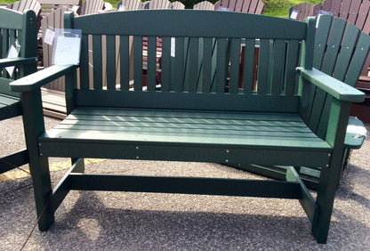 Poly 4′ Garden Bench