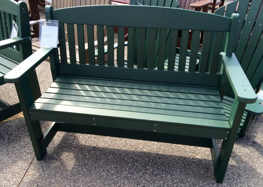 Poly 4′ Garden Bench