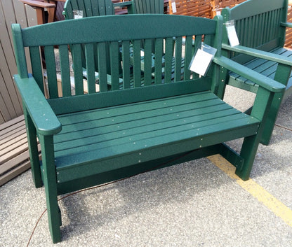 Poly 4′ Garden Bench