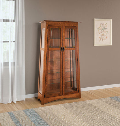 Mission Arts & Crafts Curio Cabinet