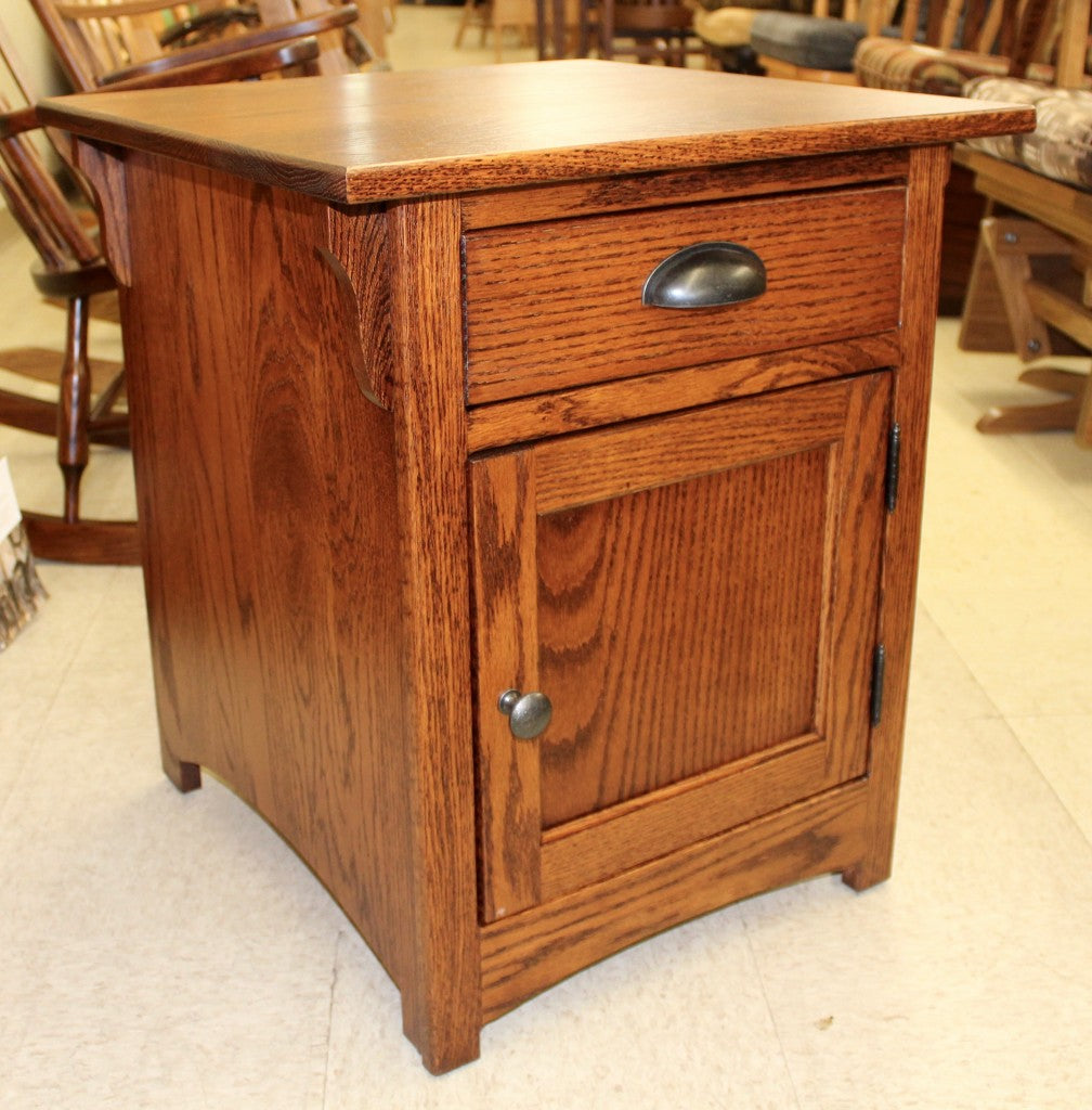 Lancaster Mission One Door End Table