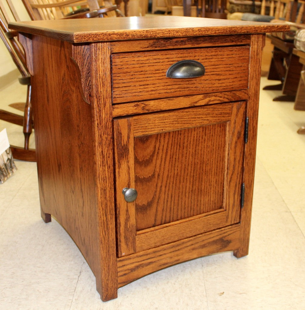 Lancaster Mission One Door End Table