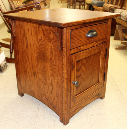 Lancaster Mission One Door End Table