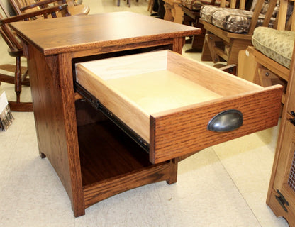 Lancaster Mission One Door End Table